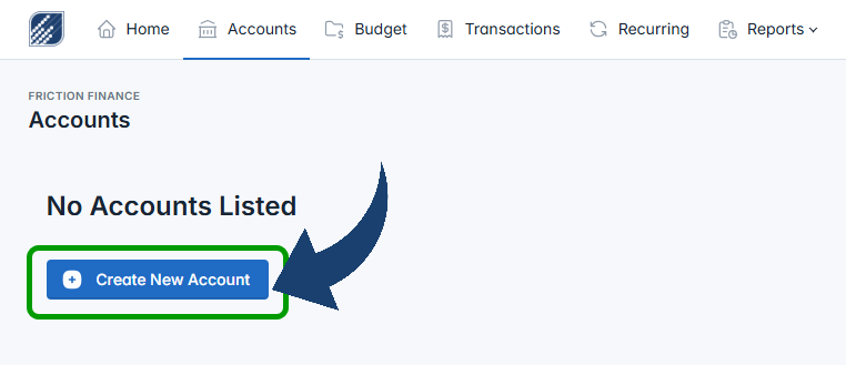 Create New Account