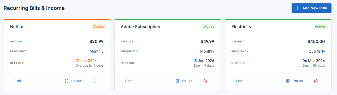 Create New Account